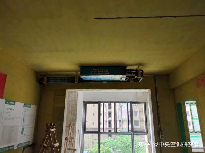中央空调安装施工图_中央空调安装图_中央空调图安装图片